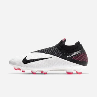 Ghete Fotbal Nike Phantom Vision 2 Elite Dynamic Fit FG Firm-Ground Barbati Albi Rosii Negrii | QOGX